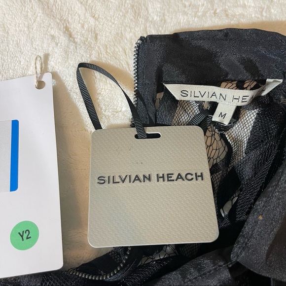 Silvian Heach Dress US Medium Colour: Black&White - Picture 9 of 10